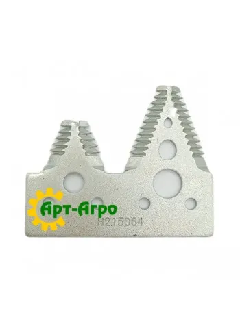 H215064 Double reaper knife segment (large notch) John Deere (XMP)