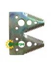 H163131 Сегмент ножа жниварки подвійний (велика насічка) John Deere (XMP)