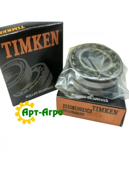 22208 EJW33C3 TIMKEN Підшипник дворядний роликовий