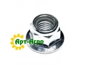 14M7299 Гайка М12 x 1.75 стопорна з фланцем John Deere