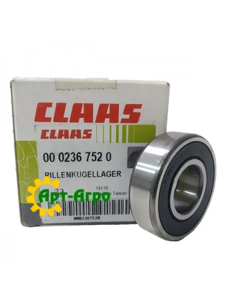 0002367520 CLAAS - 6204 LLU NTN Підшипник однорядний кульковий