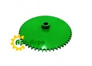 AH140001 Зірочка z=60, t=19.05 (привід горизонтальних вивантажувальних шнеків) John Deere