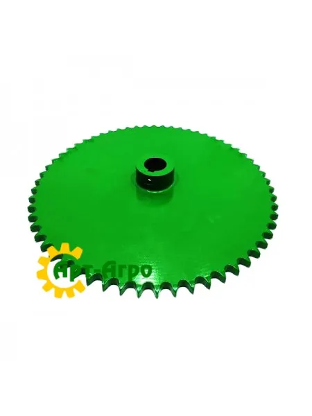 AH140001 Зірочка z=60, t=19.05 (привід горизонтальних вивантажувальних шнеків) John Deere