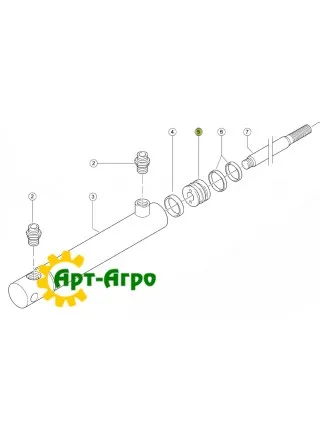 0000850450 Поршень ORIGINAL Claas 0000850450 Поршень ORIGINAL Claas