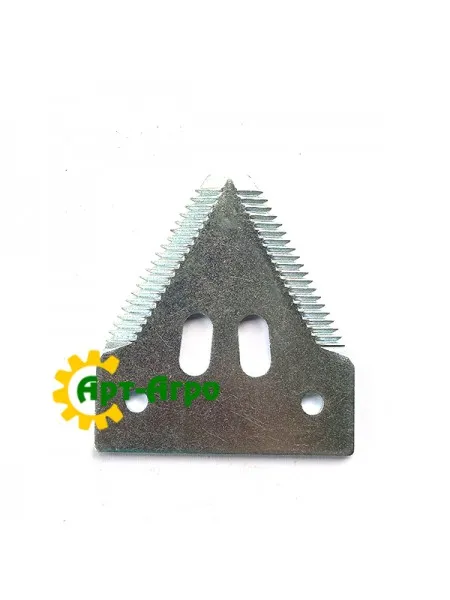 Z52672 Reaper knife segment, large notch, John Deere (SAM)