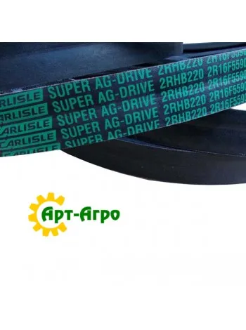 2RHB220 Carlisle double-ribbed belt