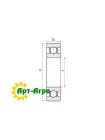 0002122260 CLAAS - 6207-С-2HRSC4 FAG Single row ball bearing