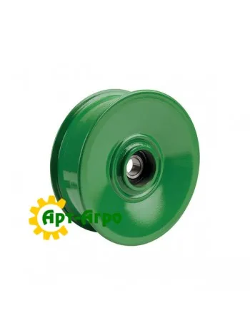 AXE41595 Koło pasowe jałowe licznika rozdrabniacza John Deere