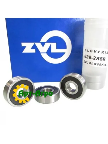 629-2RS ZVL Підшипник однорядний кульковий