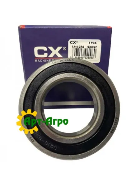 6210-2RS CX Подшипник однорядный шариковый