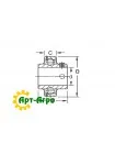 UC 205 16 G2 SNR Bearing