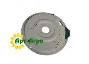 AA35644 Housing (disk) of the John Deere seeding unit with brushes (ROYAL TIGER)