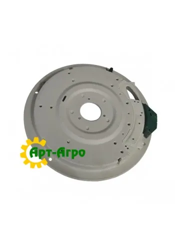 AA35644 Housing (disk) of the John Deere seeding unit with brushes (ROYAL TIGER)