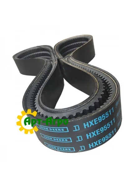 HXE95511 Ремінь подачі рослинної маси John Deere