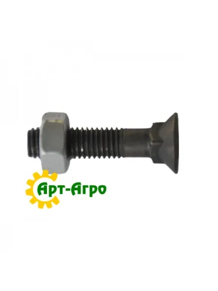 M10x45 DIN608 (10.9) Болт із гайкою LEMKEN (Unibolt)