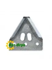 Z52672 Сегмент жатки (Средняя насечка) John Deere (ROYAL TIGER)