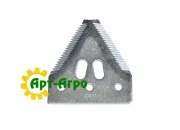 Z52672 Сегмент жниварки (Середня насічка) John Deere (ROYAL TIGER)