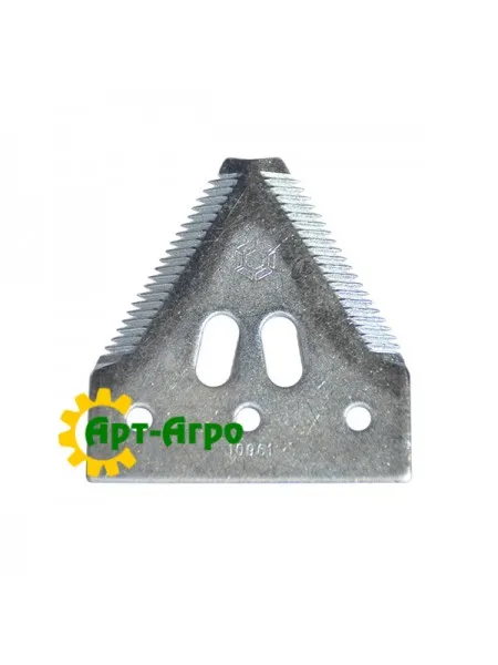 Z52672 Сегмент жниварки (Середня насічка) John Deere (ROYAL TIGER)