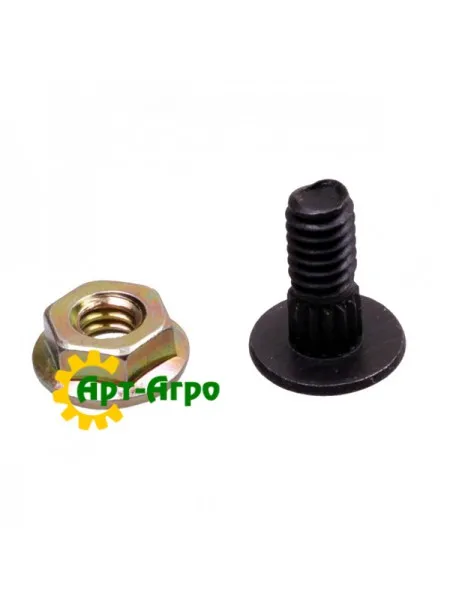 626407/626408 Segment bolt M6x16 for screwdriver with nut, short