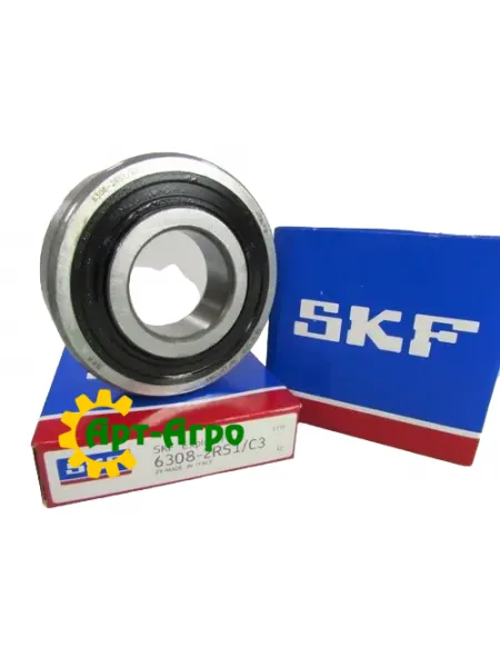 6308-2RS1/C3 SKF Підшипник однорядний кульковий