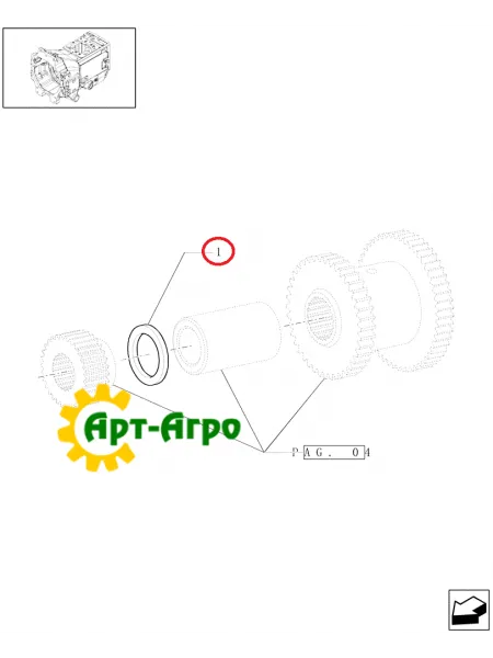 5129643 Регулювальна шайба CNH 5129643 Регулювальна шайба CNH