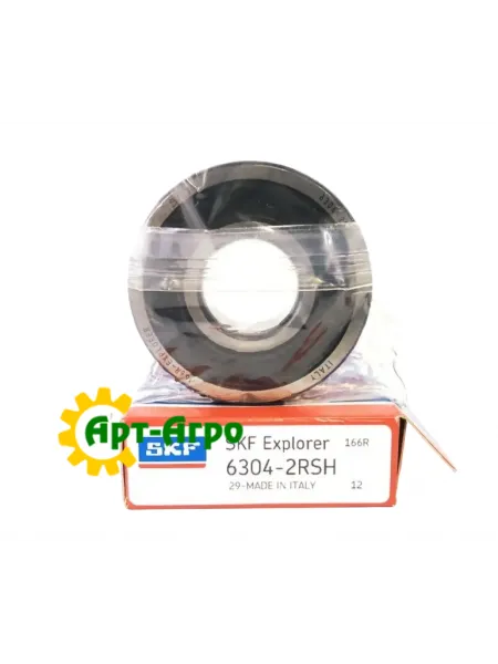6304-2RSH SKF Підшипник однорядний кульковий