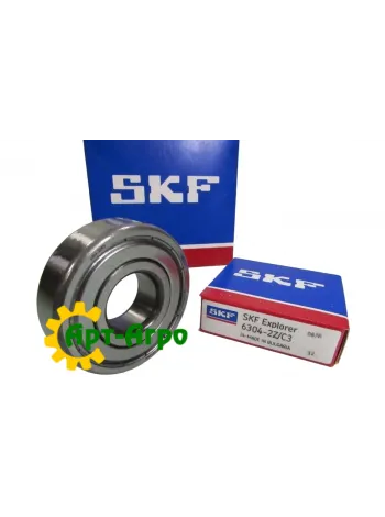6304-2Z/C3 SKF Підшипник однорядний кульковий