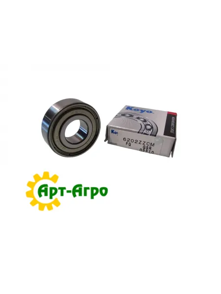 6202 ZZ KOYO Підшипник однорядний кульковий