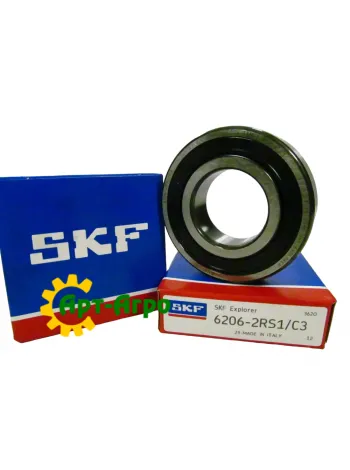 6206 2RS1C3 SKF Підшипник