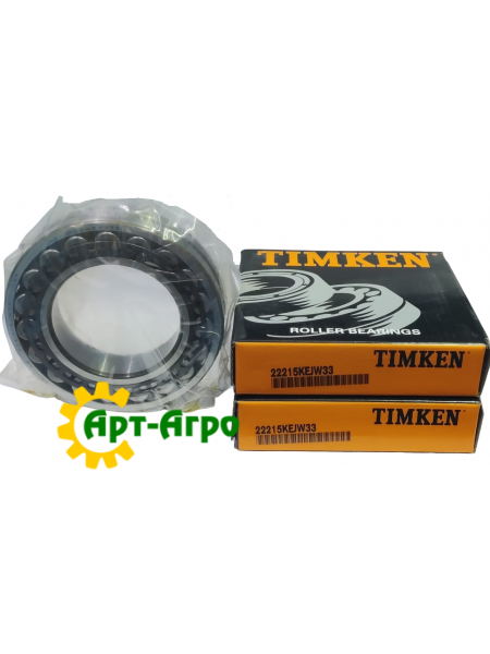 22215 KCJW33 TIMKEN Підшипник дворядний роликовий з конічним внутрішнім кільцем
