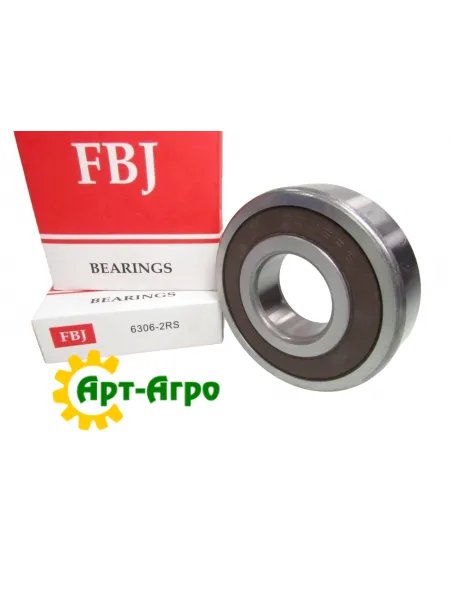 6306-2RS FBJ Підшипник однорядний кульковий
