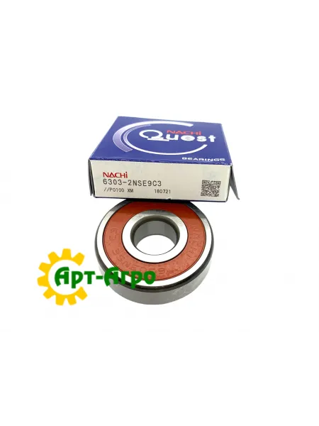 6306-2NSE9 C3 NACHI Підшипник однорядний кульковий