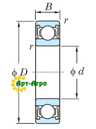 30213 SKF Підшипник роликовий конічний 30213 SKF Підшипник роликовий конічний
