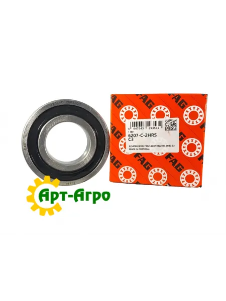 6207-С-2HRSC3 FAG Підшипник однорядний кульковий 6207-С-2HRSC3 FAG Підшипник однорядний кульковий