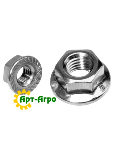 N10215 Гайка 3/8-16 фланцева JOHN DEERE