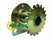 AH133868 Зірочка з фланцем 6-гран. z = 19 на сівалку John Deere