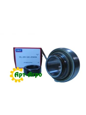 YEL 205-2DW/AG Закріплюваний кульковий підшипник