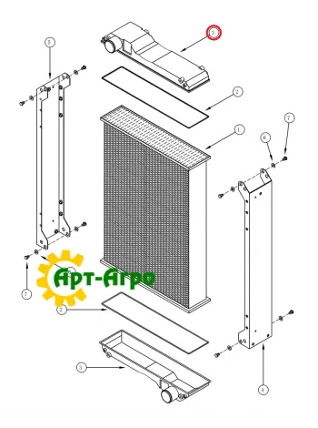 256019A1 Expansion tank CNH