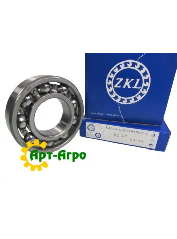 6207 ZKL Підшипник однорядний кульковий