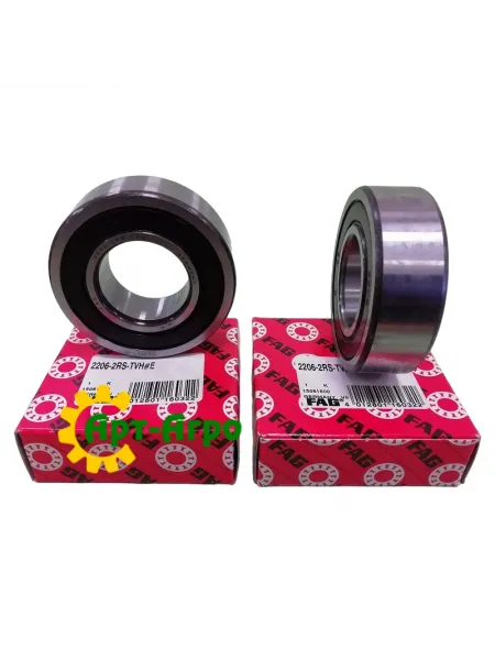 2206-2RS FAG Підшипник дворядний кульковий