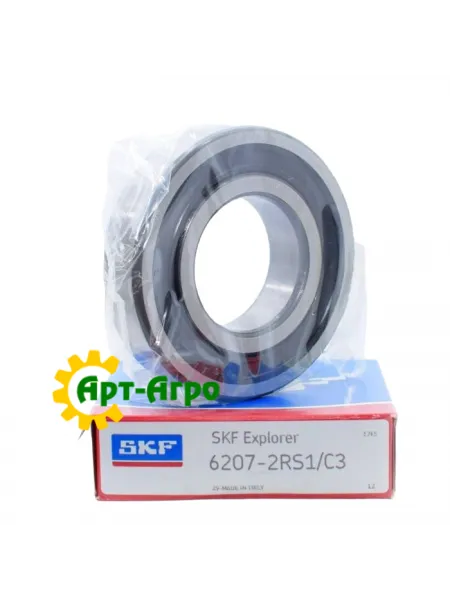 6207-2RS1/C3 SKF Підшипник однорядний кульковий 6207-2RS1/C3 SKF Підшипник однорядний кульковий