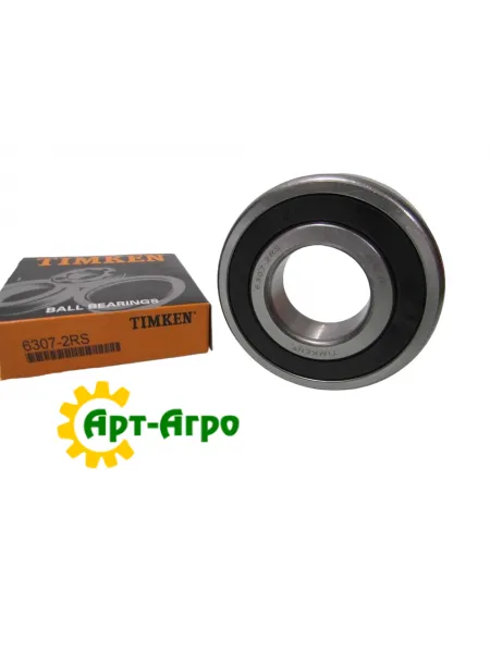 6307-2RS TIMKEN Підшипник однорядний кульковий