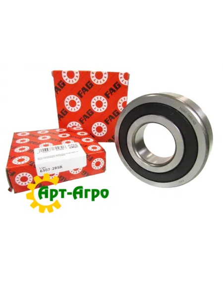 6307-2RSR FAG Підшипник однорядний кульковий