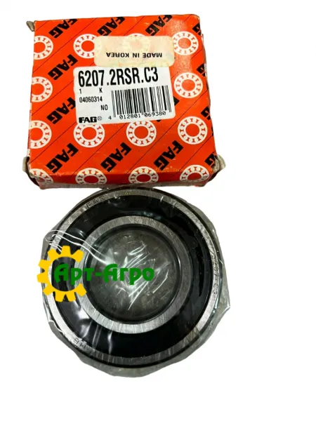 6207.2RSR.C3 FAG Підшипник однорядний кульковий