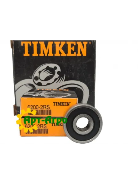6200-2RS TIMKEN Підшипник однорядний кульковий