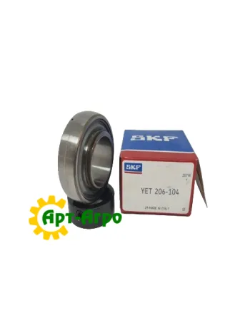 YET 206-104 SKF Закріплюваний кульковий підшипник