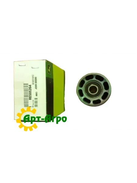 RE505264 Intermediate fan belt roller for JD8400 made by John Deere