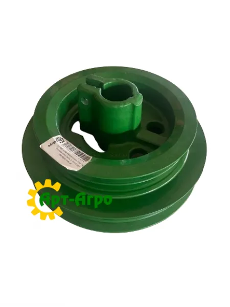 AH163887 Pulley, chopper John Deere