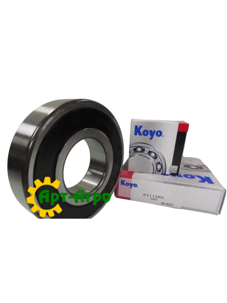 6311 2RS KOYO Підшипник однорядний кульковий