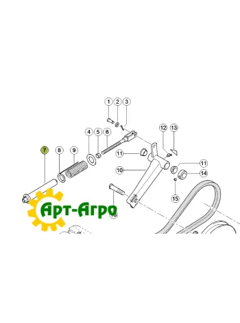 0000699281 Claas spring guide